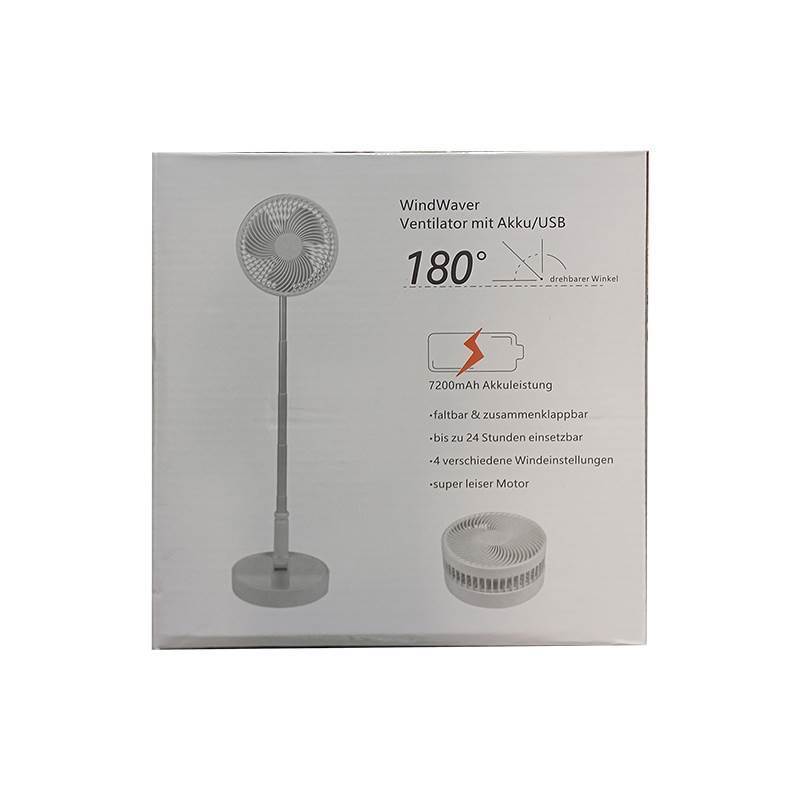 Portable rechargeable foldable table fan | Karnz