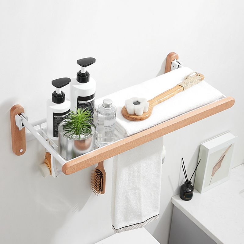 BowLift | White Bathroom Set Solid Wood & Aluminium Bathroom Accessories individually or as a set