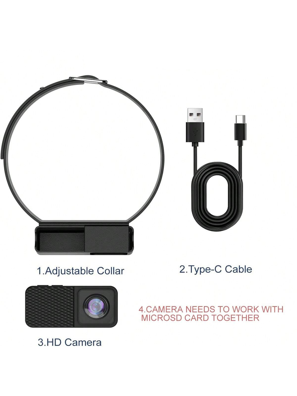 BowLift | Portable 160° Pet Camera for Cats & Dogs with 1080P HD Video – 32GB