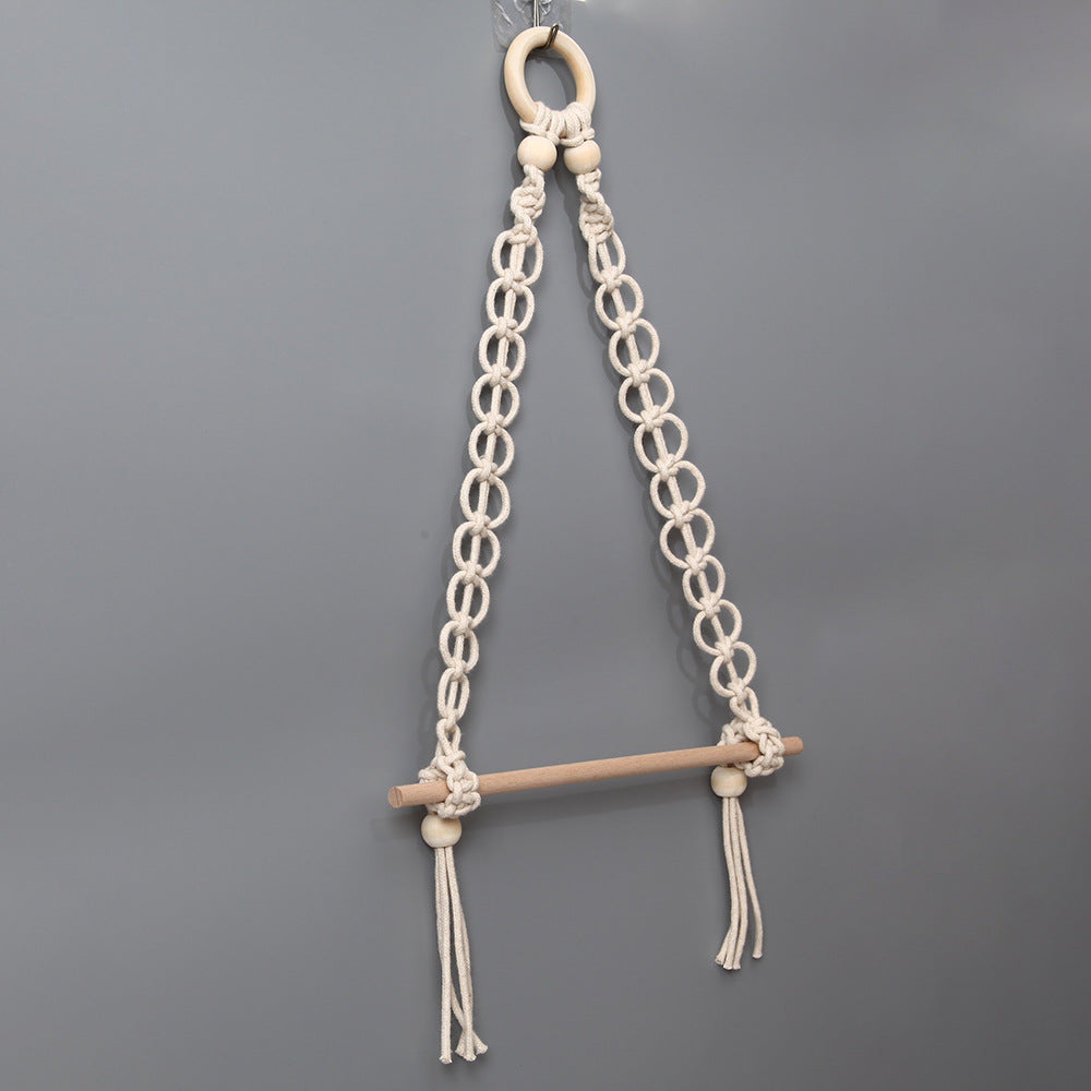 Decorative Macrame Toilet Paper Holder Acalora