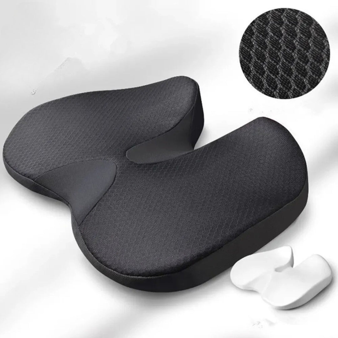 Skanto | Orthopedic Car Seat Cushion โ Comfortable Seat Pad with Anti-Slip Bottom for Better Support