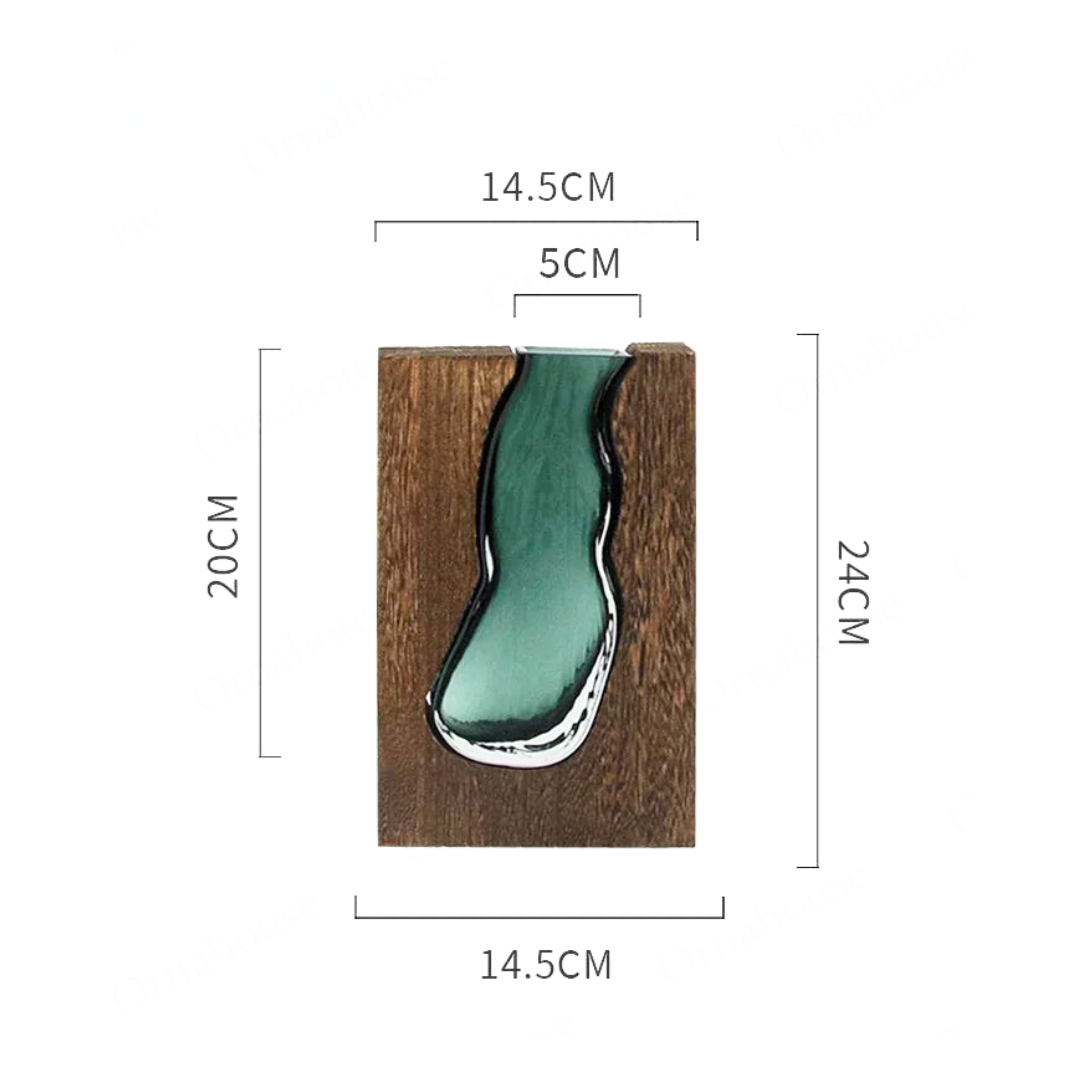 Nordic Live-Edge Vase Karnz
