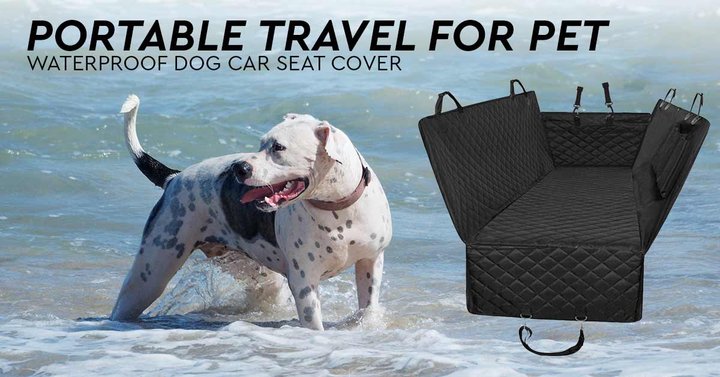 Skanto Premium Dog Car Seat Cover Waterproof Hammock Protection