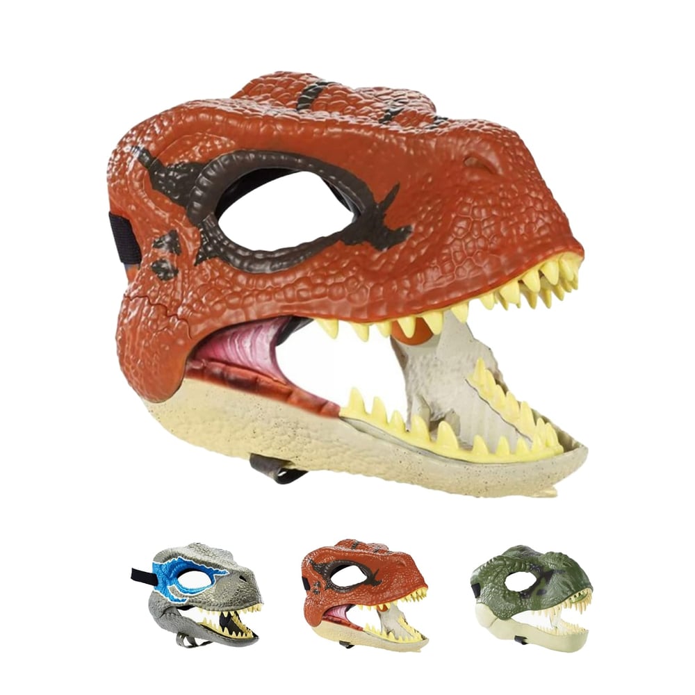 BowLift | Dinosaur mask with movable jaw – Also suitable for dogs