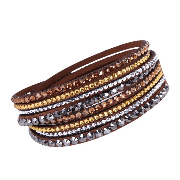 Skanto | Layered Women's Bracelet Rhinestone Jewelry