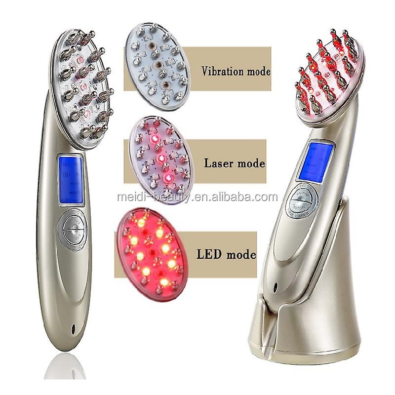 Skanto | Red Light Therapy for Hair Growth β Low-Level Laser Light Comb for Effective Hair Loss Treatment, Includes Hair Growth Brush for Better Results