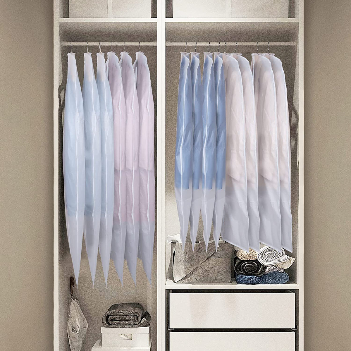 BowLift | 6-piece: Zilink Clear Garment Bag