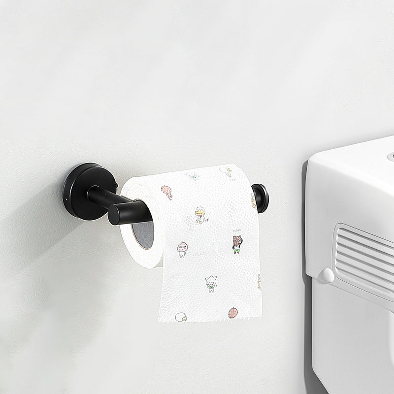 BowLift | Modern Bathroom Hardware Set in Stainless Steel Brushed Chrome Towel Bar/Ring & Bathrobe Hook