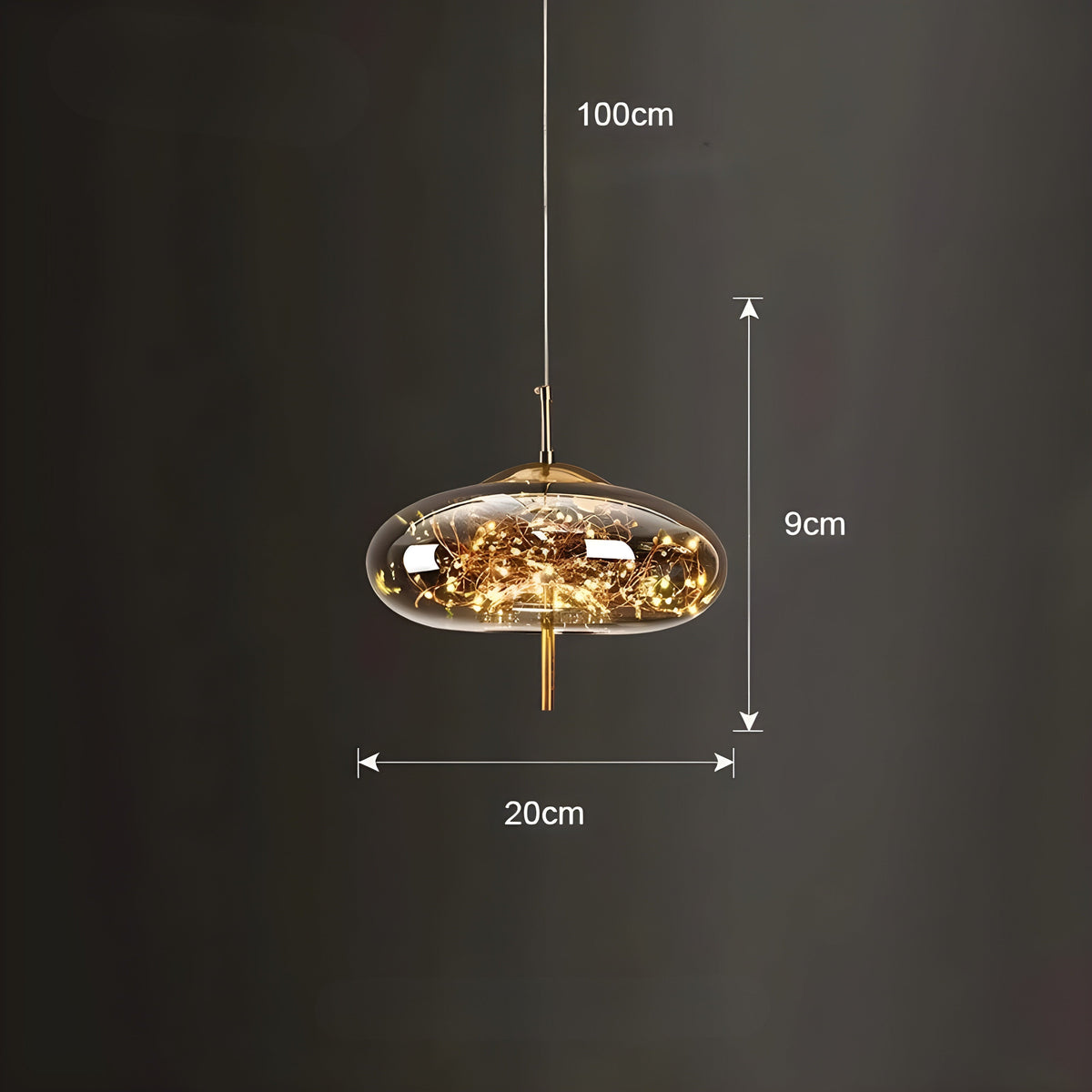 CrystalBeam Light - Modern LED Pendant Light Stars | Kalsten