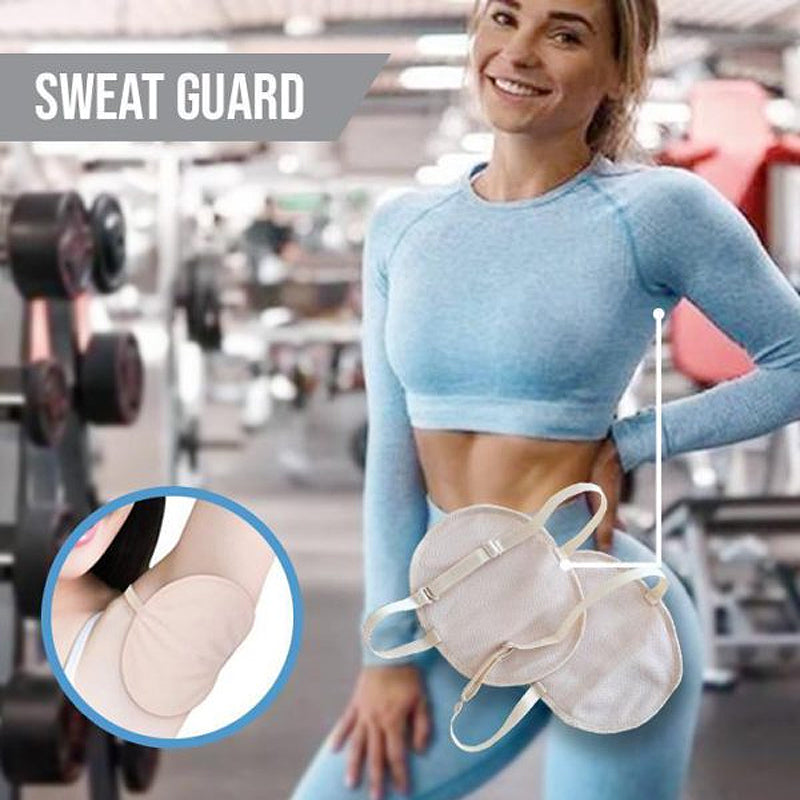 Washable sweat stopper under the armpits