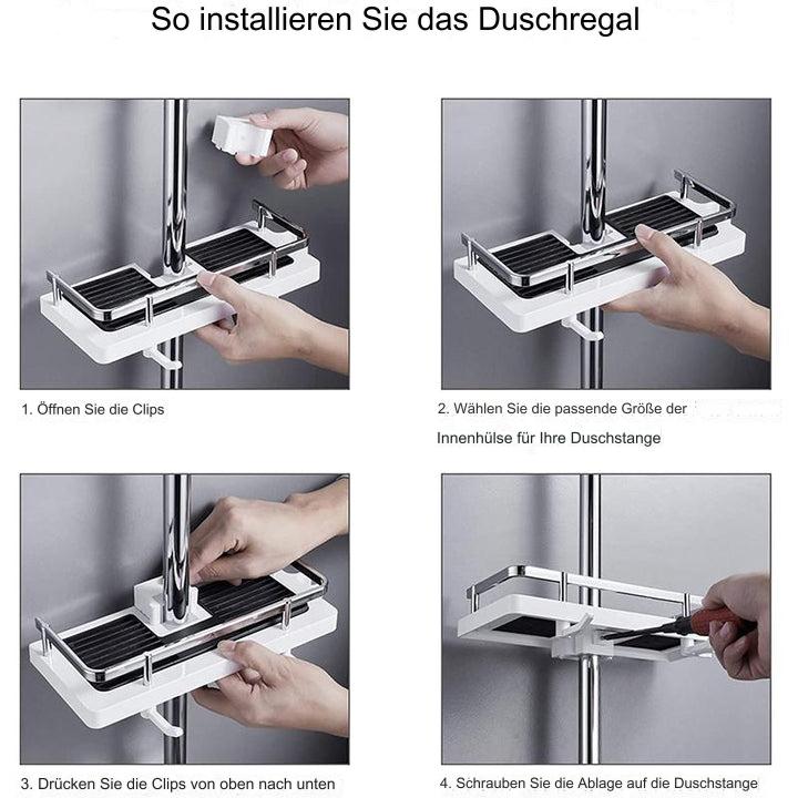 Multi-purpose Shower Storage Shelf | Karnz