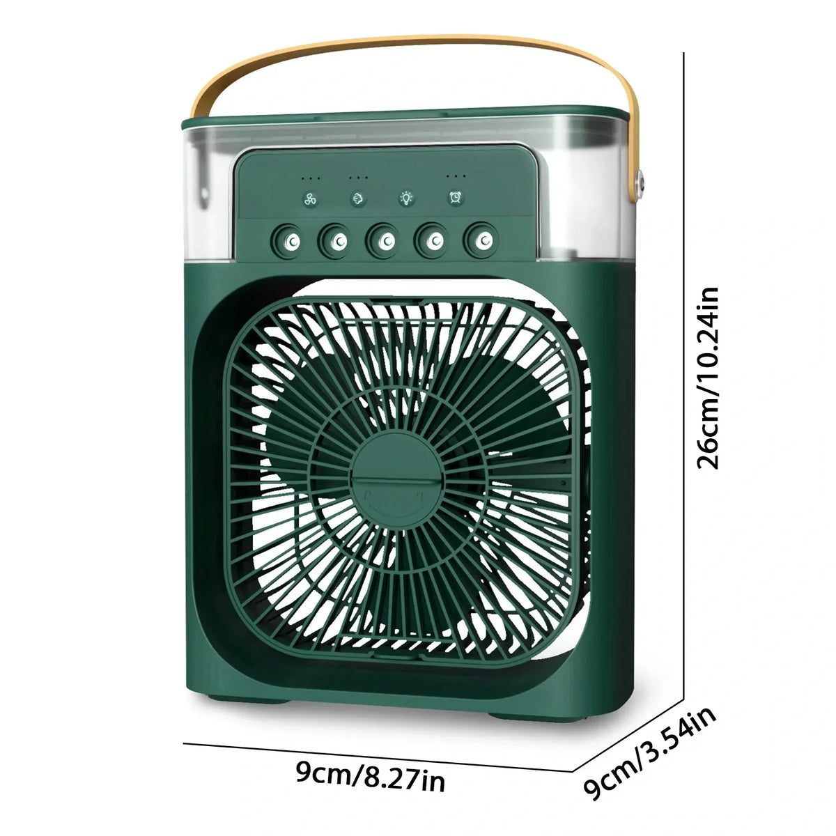 3-in-1 Portable Air Cooler with Humidifier and LED Night Lights | Brehn
