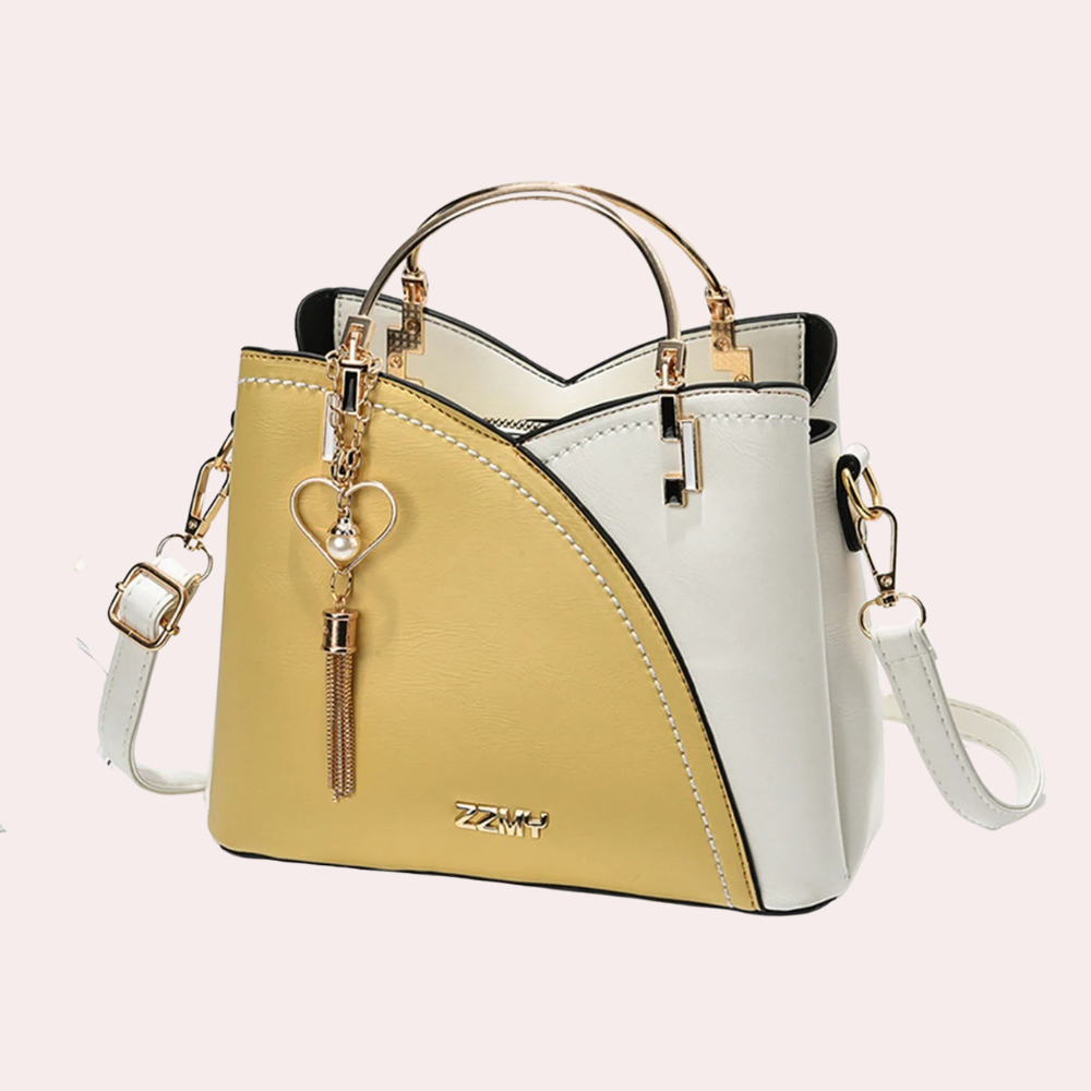 Skanto | Vero – Elegant Leather Bag with Multiple Compartments | Stylish Shoulder and Crossbody Bag