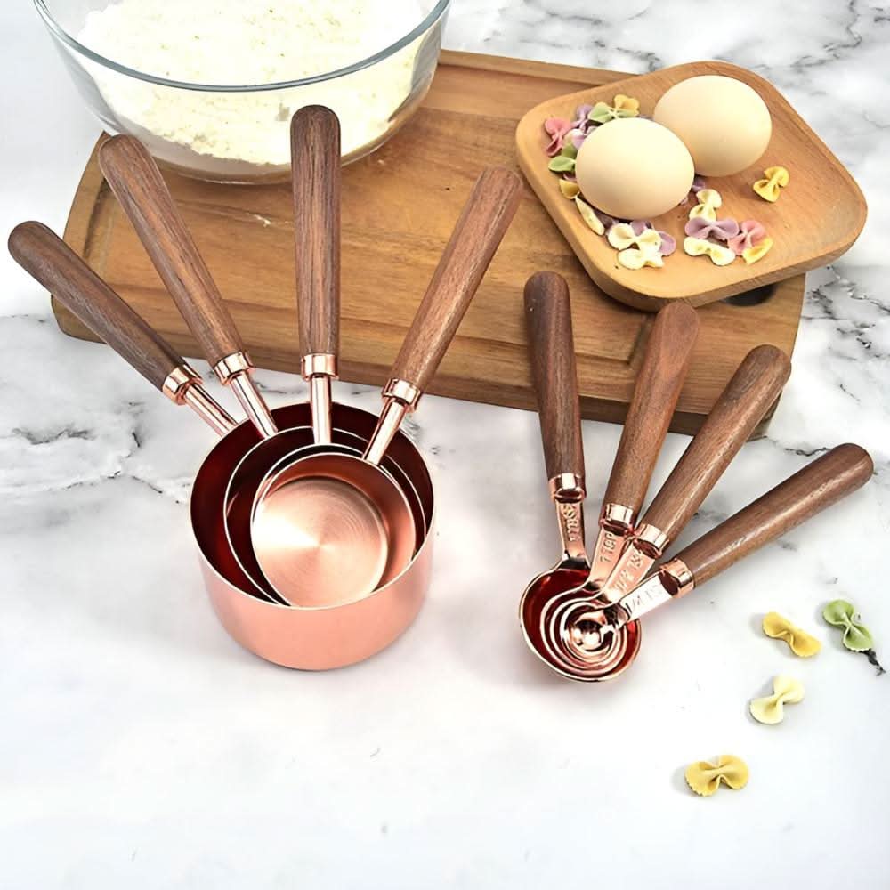 Norvo | Premium Measuring Set in Stainless Steel with Copper Coating