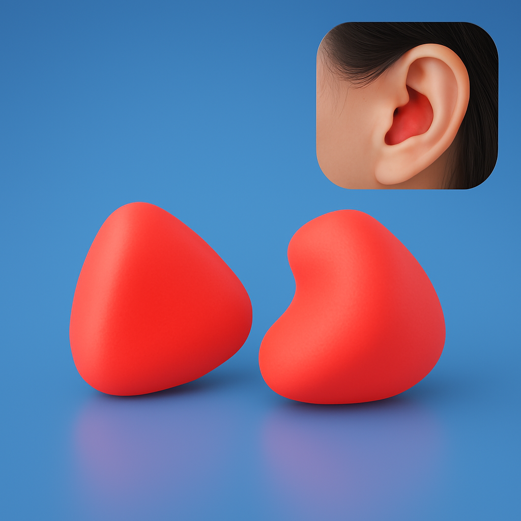 Noise-Reducing, Quiet Earplugs Skanto