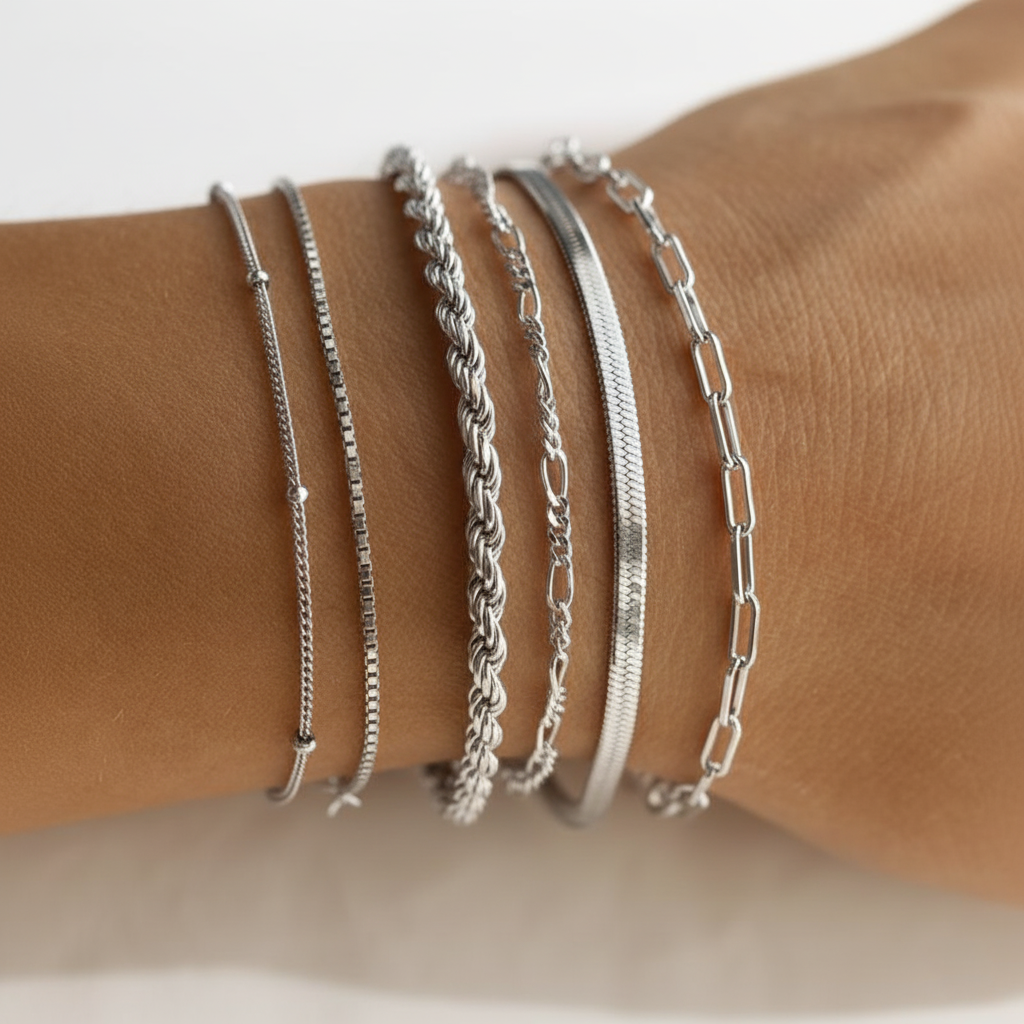 Skanto | 6-Pack Classic Bracelet Stack