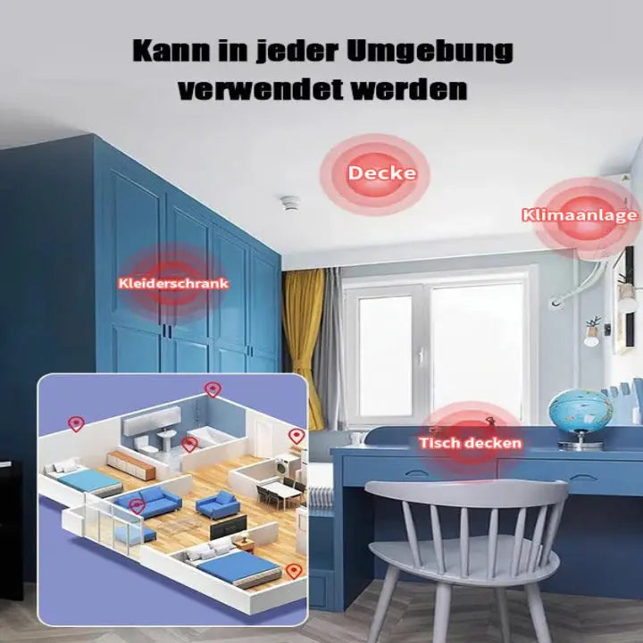 BowLift | Mini Wireless WiFi Camera 1080P HD | with free 32GB memory card