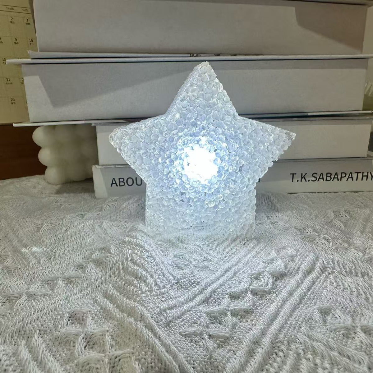 LED Frosted Acrylic Star Ambient Night Lamp Acalora