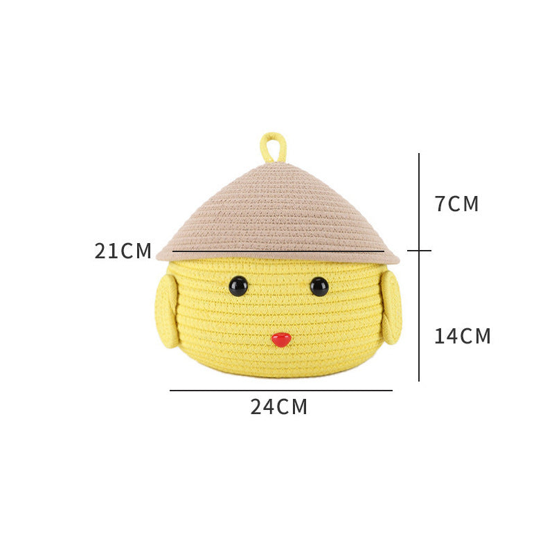 Funny Seat Pouf in Panda Design Acalora