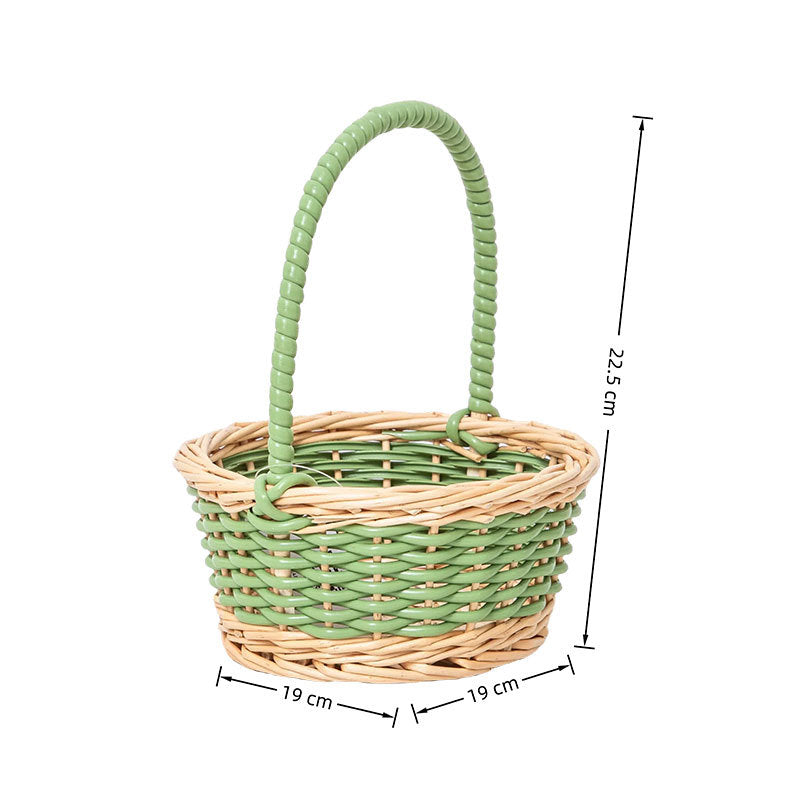 Decorative Woven Flower Basket Acalora