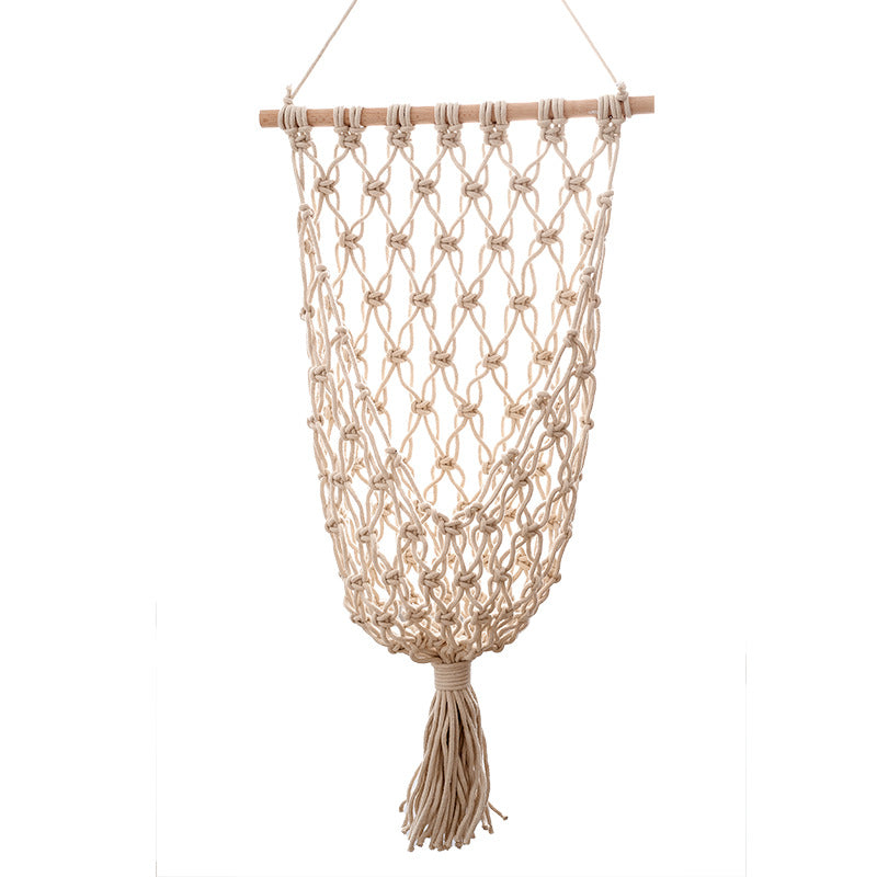 Macrame Hanging Storage Organizer Acalora