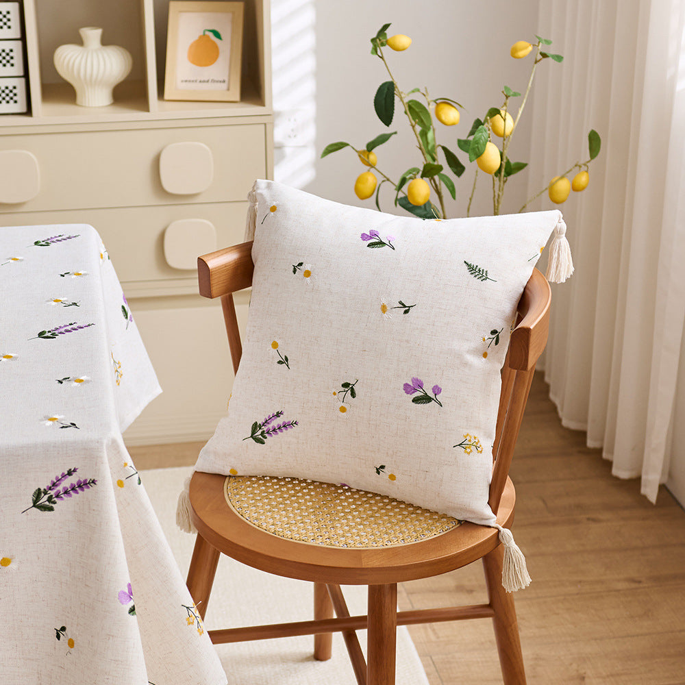 Decorative Tassel Cushion Cover