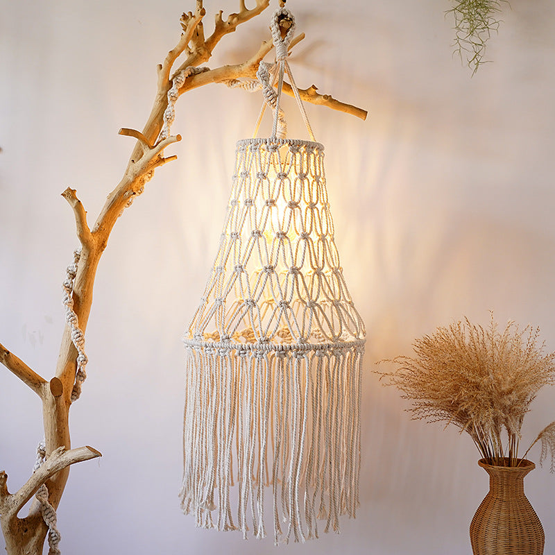 Macrame Hanging Lantern Acalora