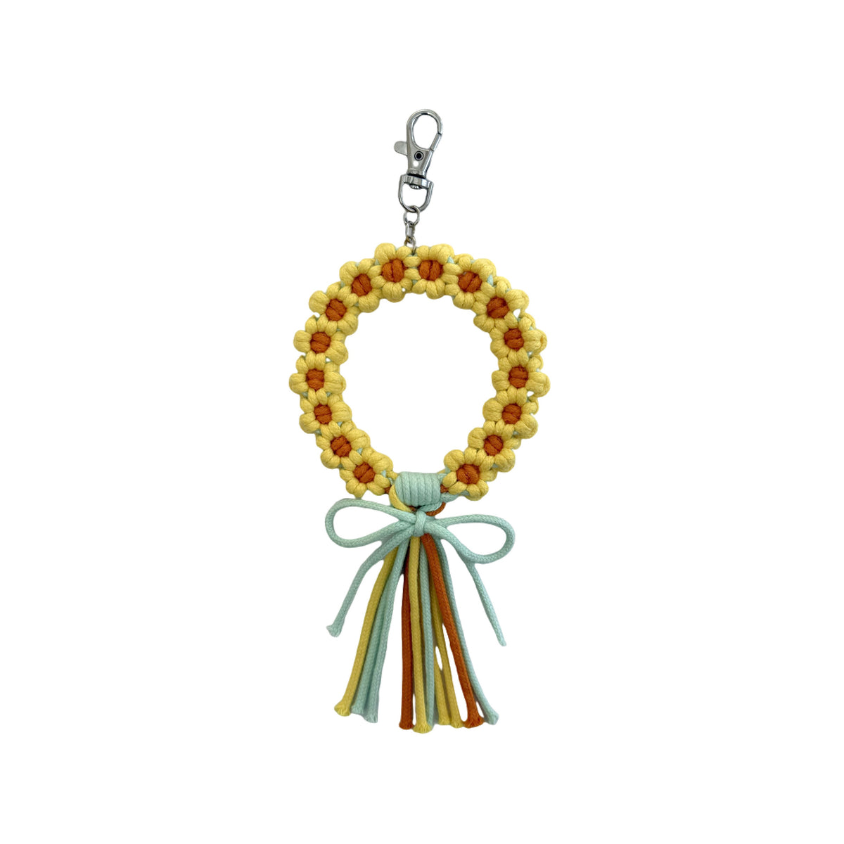Decorative Macrame Keychain Holder Acalora