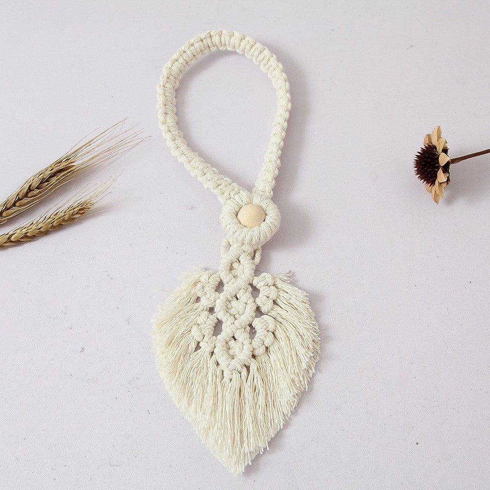 Macrame Curtain Tieback Holder Acalora