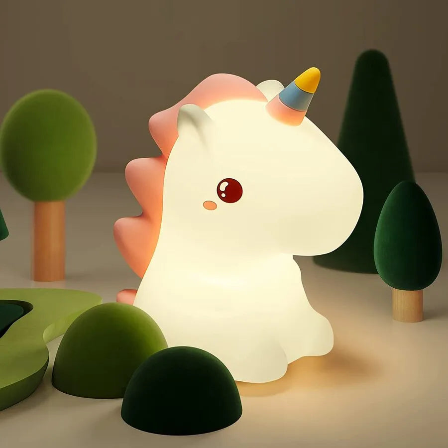 Dreaming Unicorn Soft LED Bedroom Lamp | Karnz
