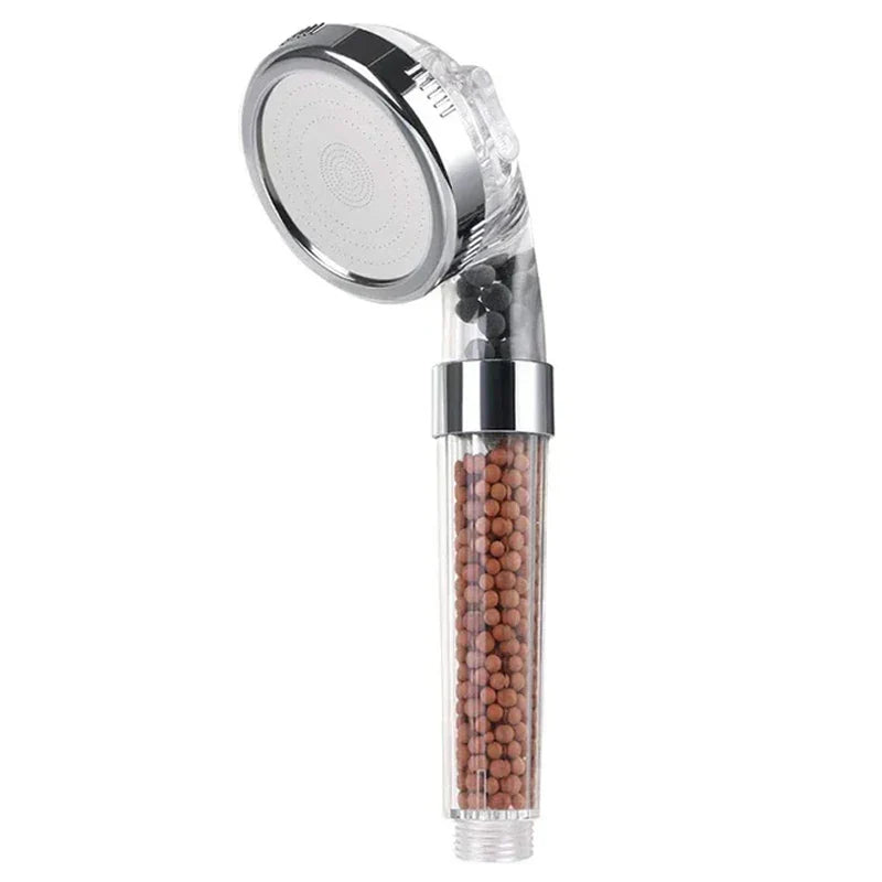 BowLift | High Pressure Water-Saving Shower Head with Filter - AquaGlow