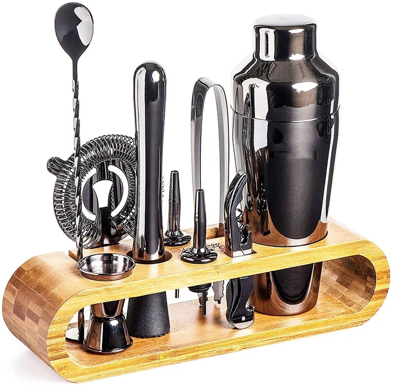 Stirré Elite Cocktail Set – Luxury Metal Bar Set Essentials | Karnz