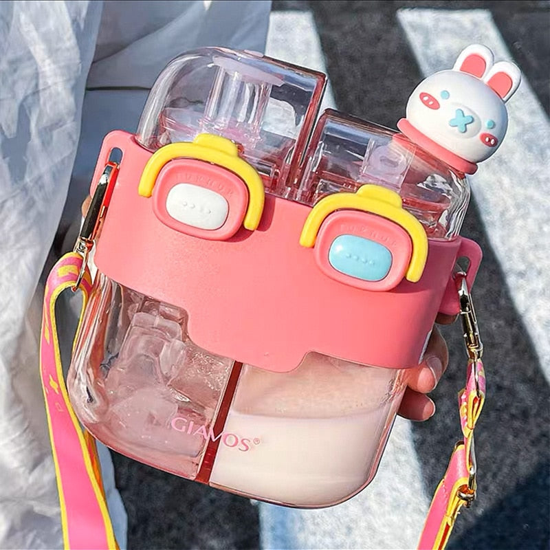 BowLift | Double-Bin Drink More Kids Water Bottle