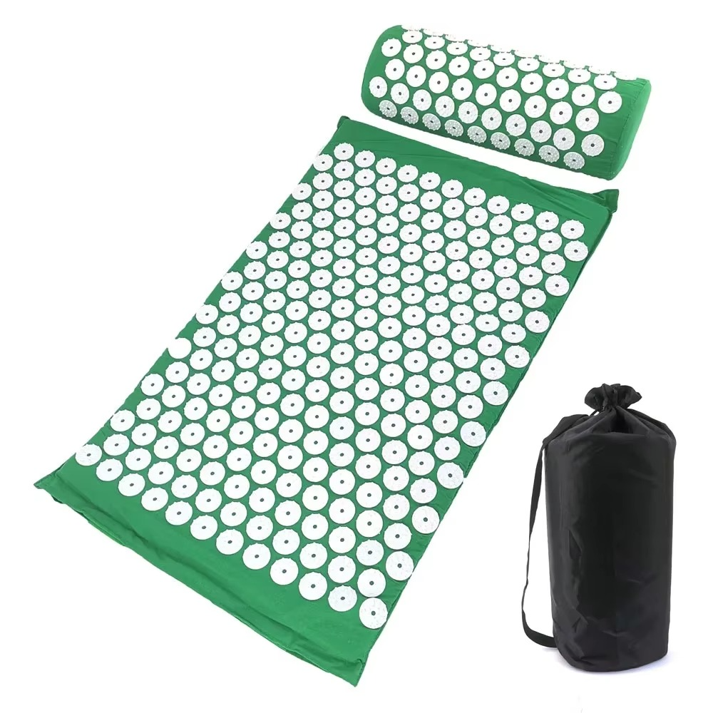 Skanto | Acupressure Massage Mat and Pillow Set for Back and Body Relief