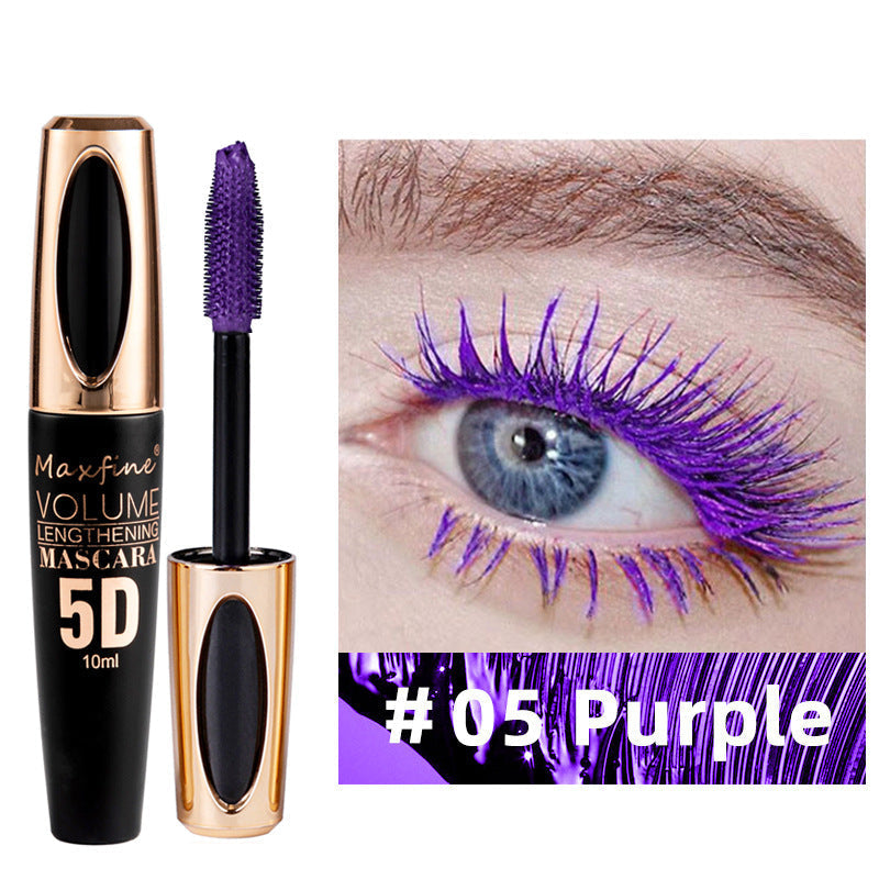 Skanto | Waterproof Colorful 5D Mascara Quick Dry Long Lashes Eye Makeup Tool
