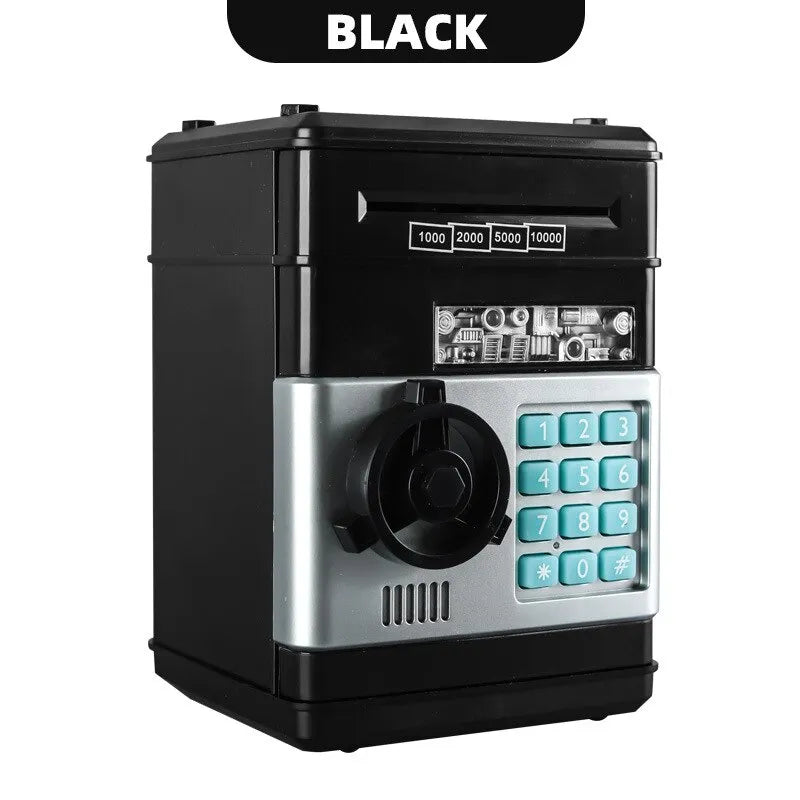 Skanto | Electronic Piggy Bank with Automatic Mini-Safe, Password Lock, and Coin Counter β The Ultimate Gift for Kids!