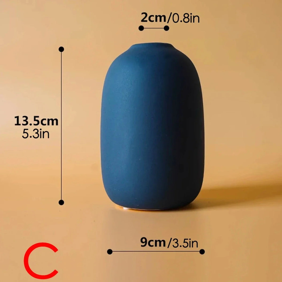 Nordic ceramic vase Karnz