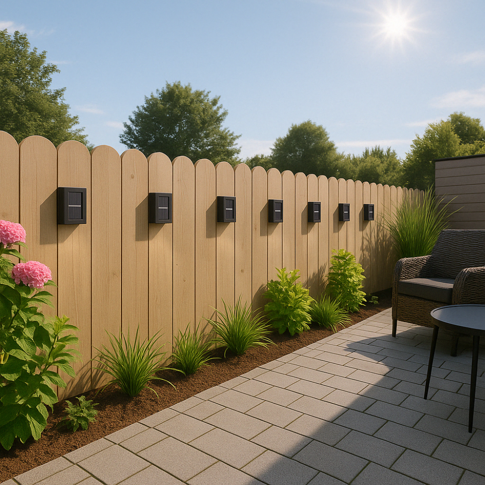 Brehn | SolarGlow Luxe Solar Wall Lamps β Wireless, Stylish & Ready For Hot Evenings