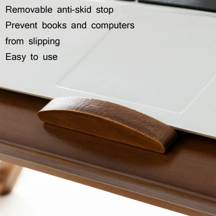 Skanto Skanto | 741ZDDNZ Foldable Height-Adjustable Laptop Desk Dorm Study Table, Specification: Classic Tea Color 88cm Thick Bamboo