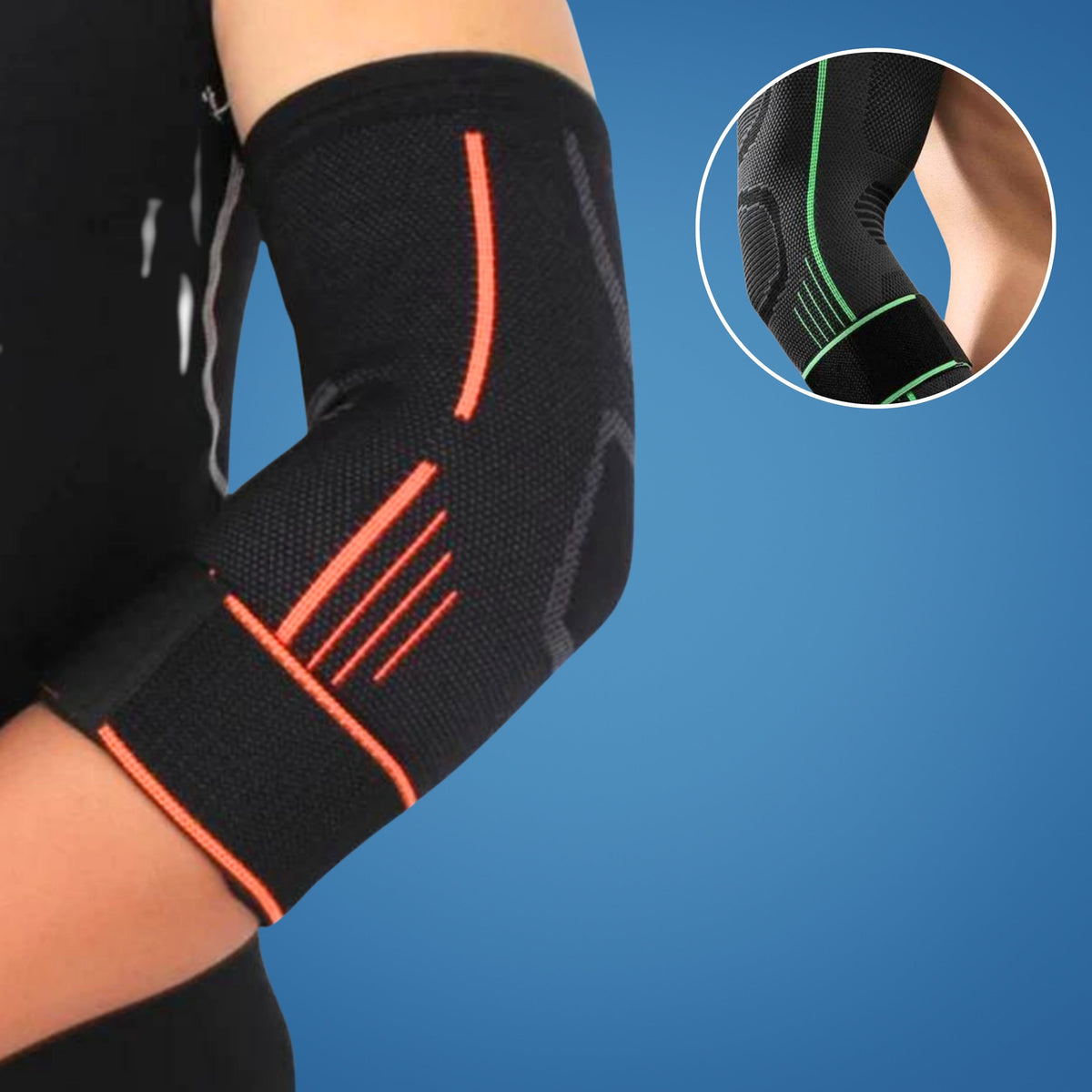 FlexiShield Orthopedic Elbow Brace | Pain Therapy - Elbow Support - for Tendinitis - Arthritis - Injury Rehabilitation Karnz