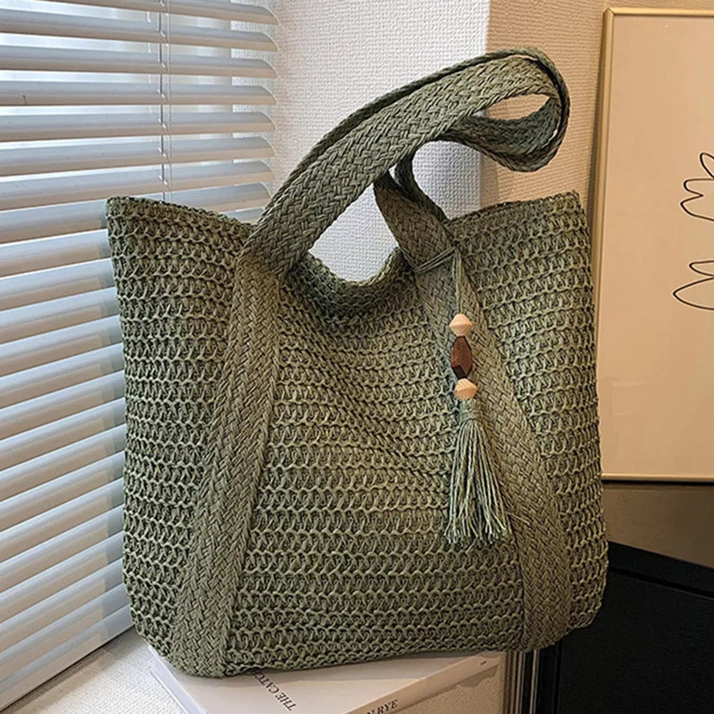 BowLift | EcoChic Handbag – Stylish Rattan Women's Bag | Sustainable Everyday Tote
