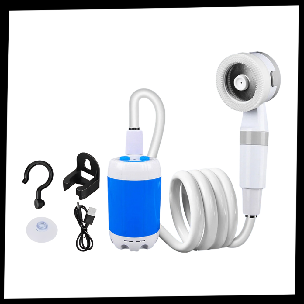 Adjustable Portable Outdoor Shower