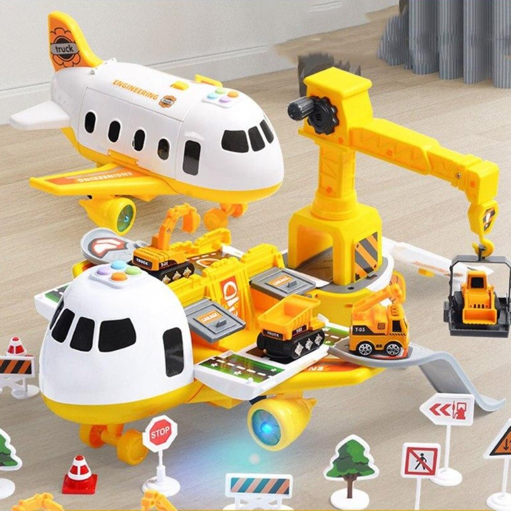 Skanto | Adventure Plane & Vehicle Set – Imaginative Play for Kids