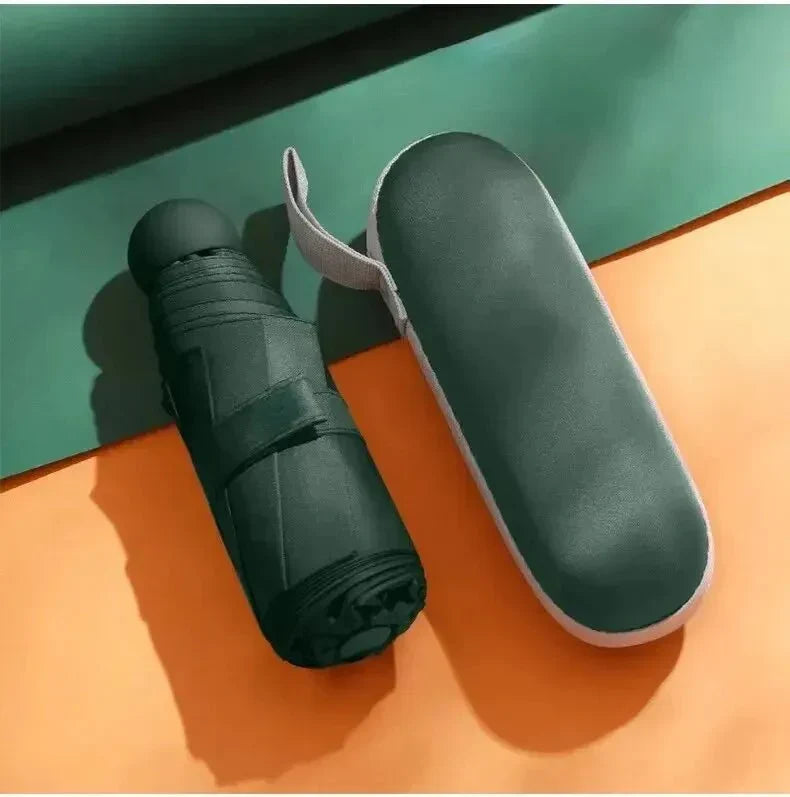 Skanto | Capbrella Compact Umbrella – Ultra-Lightweight Capsule Design for Stylish, Space-Saving Rain Protection