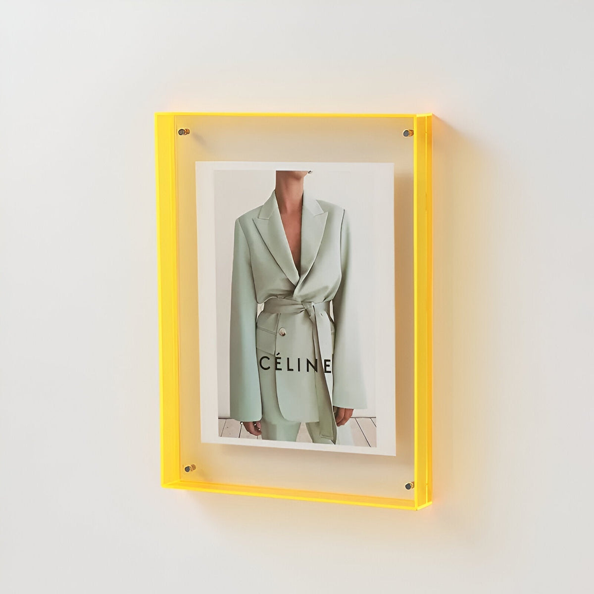 Frendorf | Modern design frame made of acrylic in color