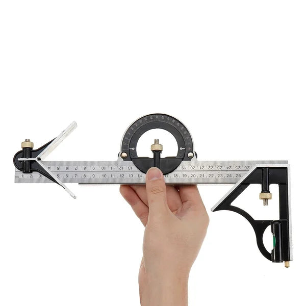 Multifunctional Combination Protractor Set, make your work more efficient! πΌπββοΈ