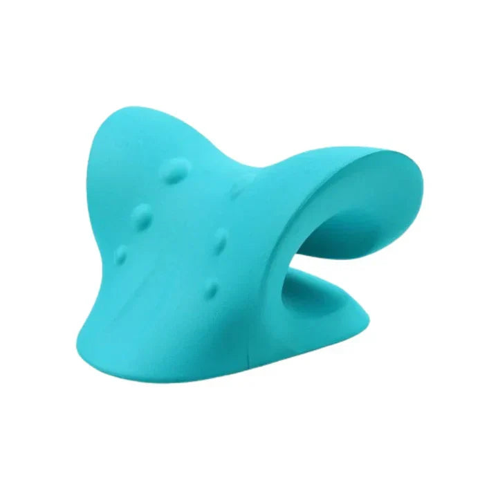 Skanto | Neck and Shoulder Stretcher – Cervical Traction Pillow for Spinal Alignment and Massage