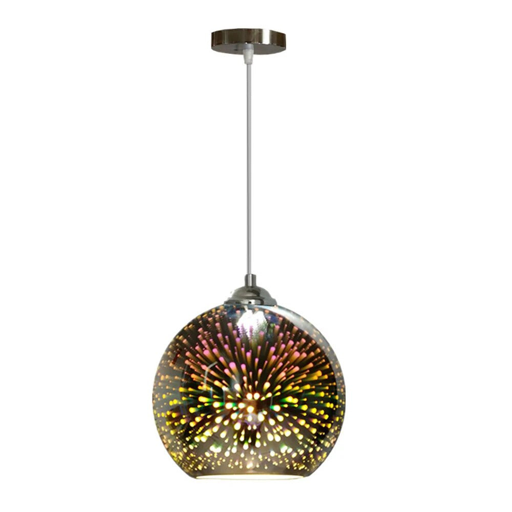 BowLift | Perforated Glass Ceiling Light