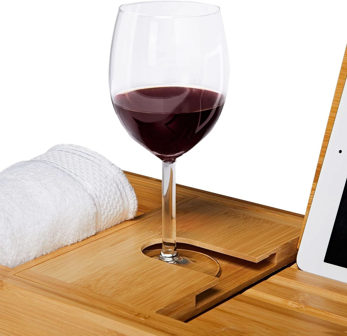 Skanto | BambooBliss – Expandable Bathtub Tray