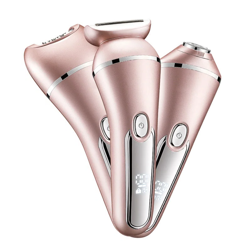 Skanto | SkinGlide 3-in-1 Electric Shaver – Waterproof and Rechargeable